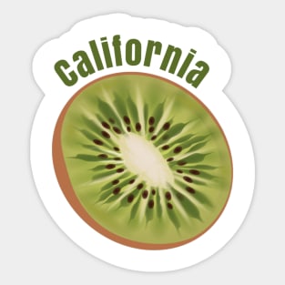 California Kiwi Sticker
